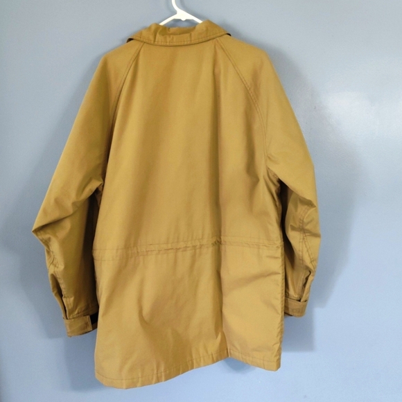 Vintage Eddie Bauer Size Medium Men's Tan Wool Lined Mountain Parka Coat, 7282 - Picture 2 of 6